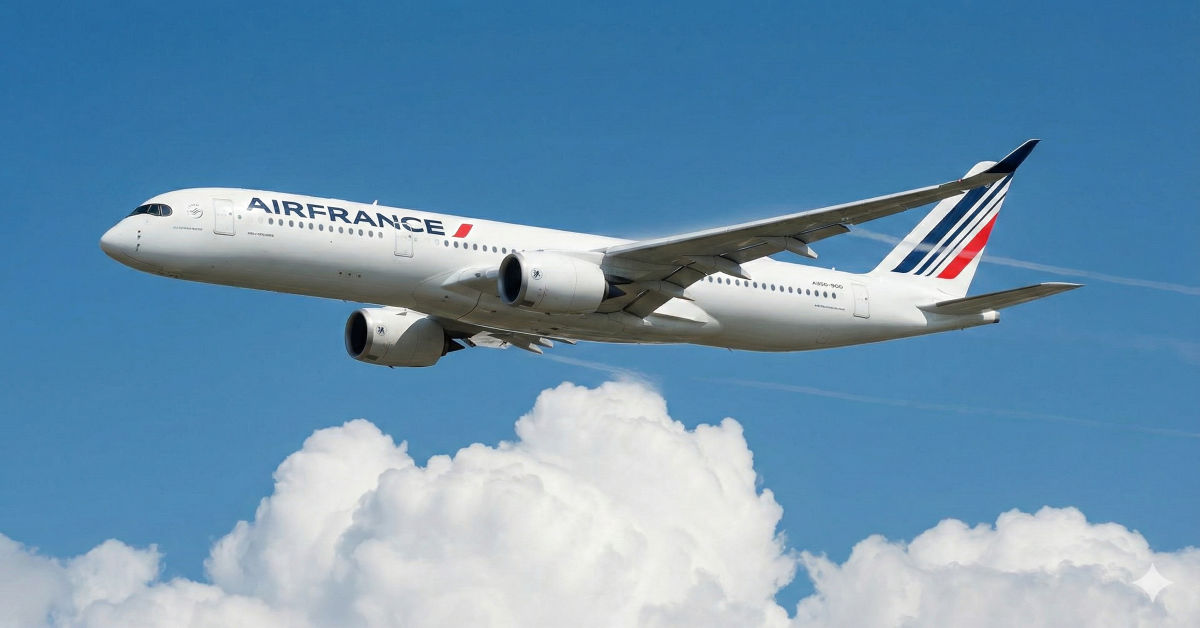 Air France ORD Flight Return