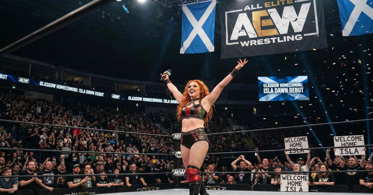 AEW Debut Isla Dawn