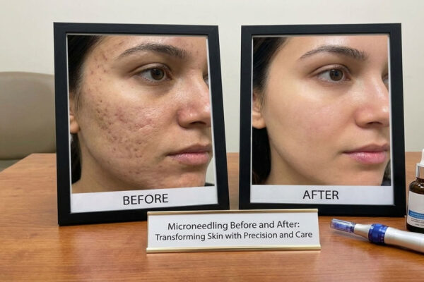 Microneedling Before and After