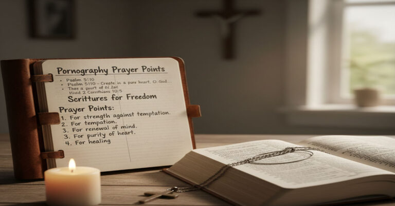 Pornography Prayer Points with Scriptures