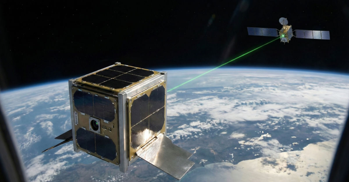 2 Watt Laser Satellite Communication