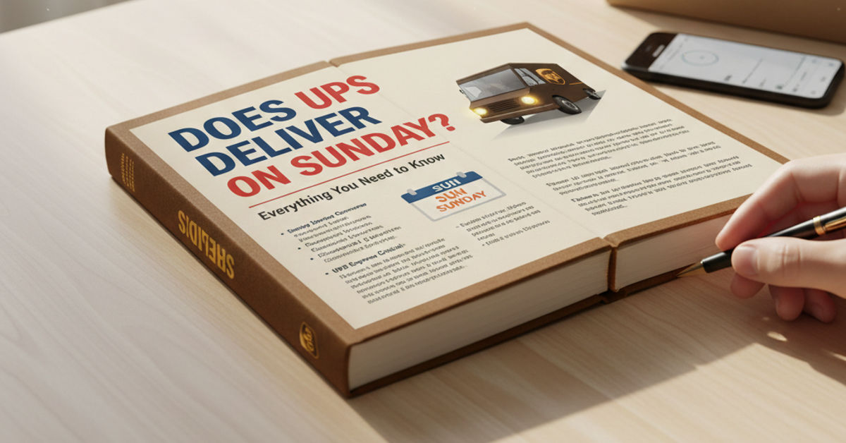 Does UPS Deliver on Sunday