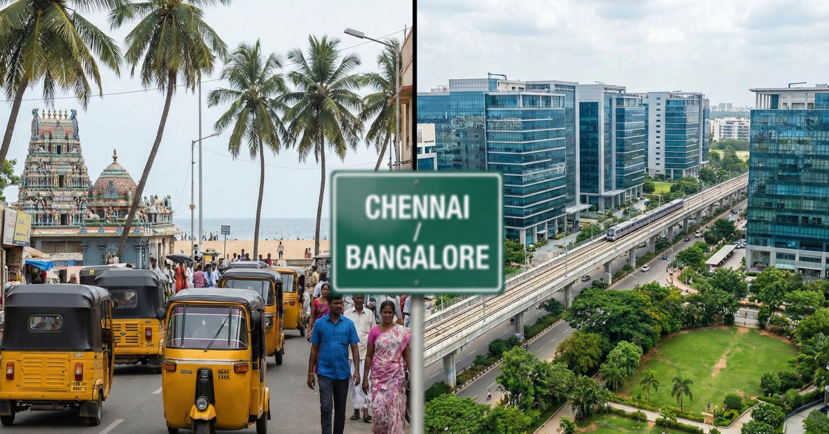 Chennai or Bangalore