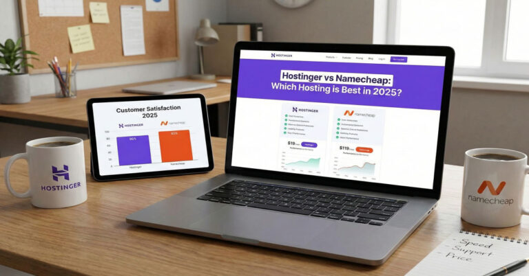 Hostinger vs Namecheap: Which Hosting is Best in 2025?