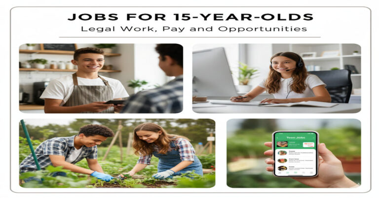 Jobs for 15-Year-Olds