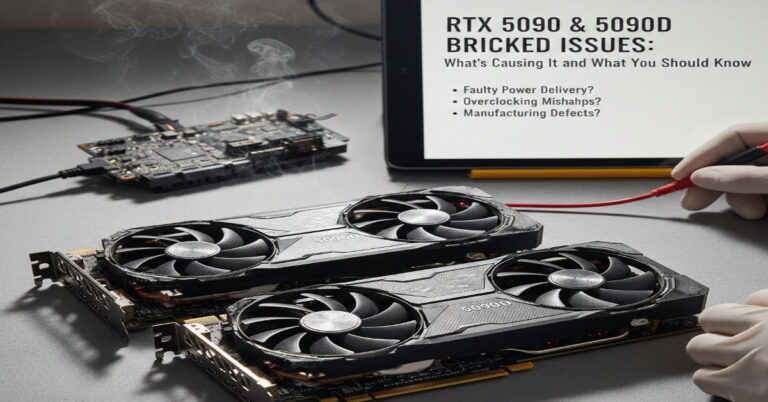 RTX 5090 and 5090D Bricked Issues