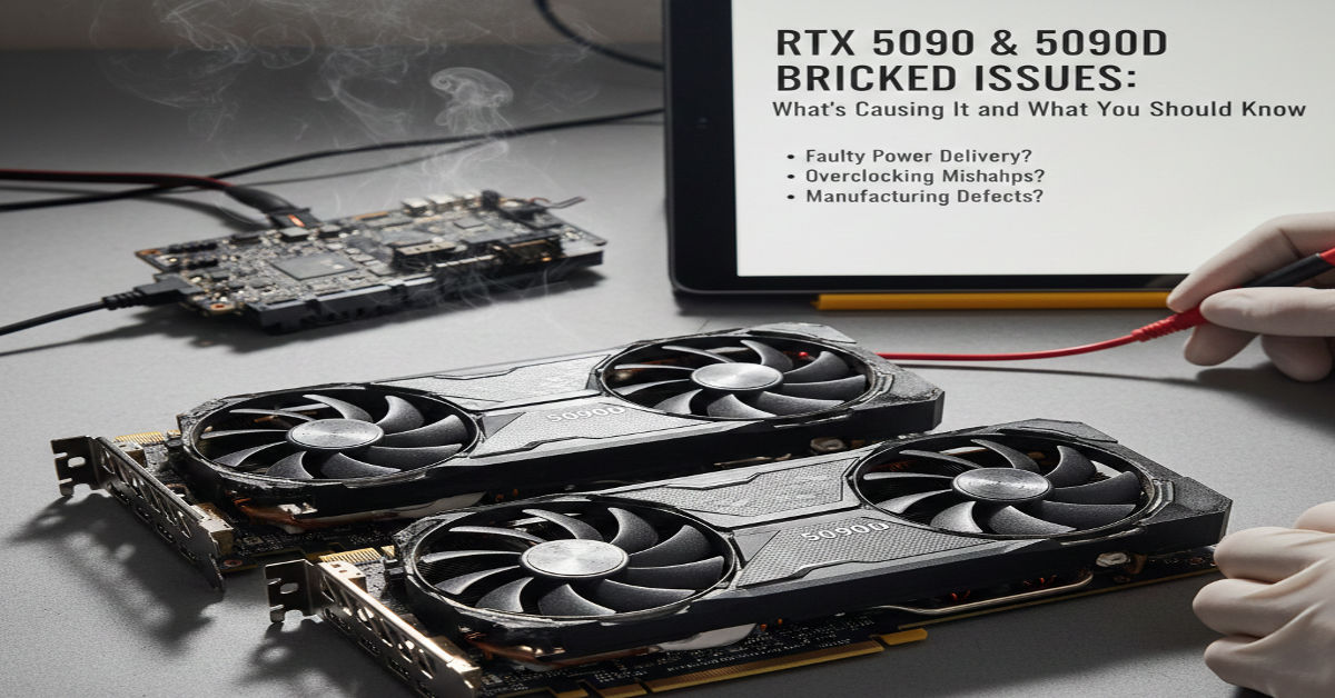 RTX 5090 and 5090D Bricked Issues