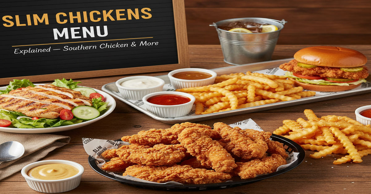 Slim Chickens Menu