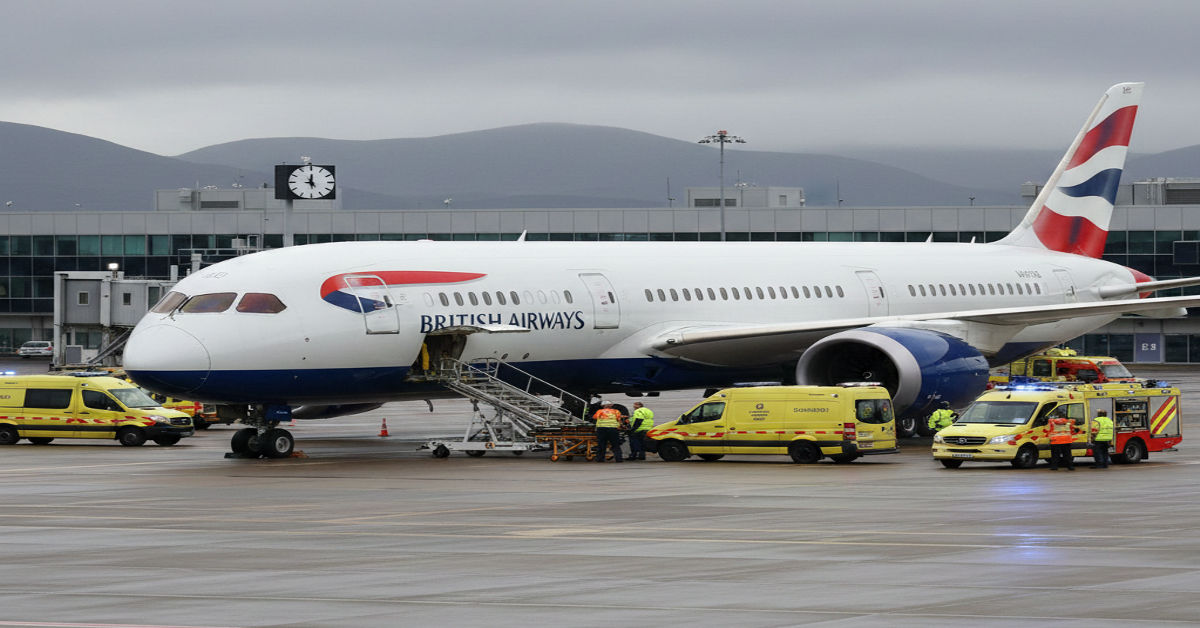 British Airways Emergency Flight BA286