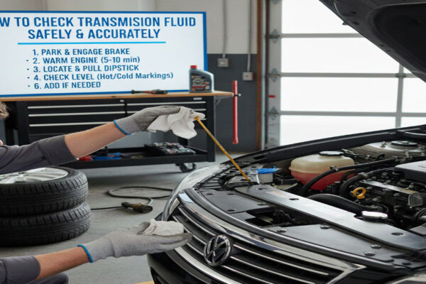 How to Check Transmission Fluid