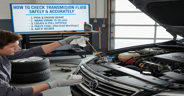 How to Check Transmission Fluid
