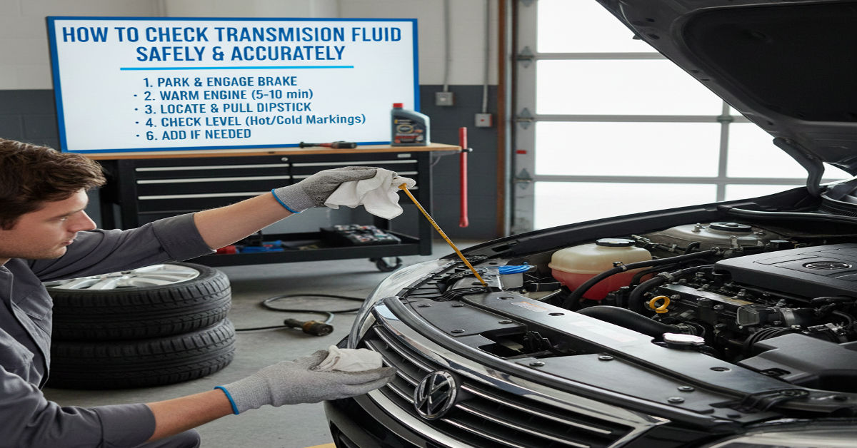 How to Check Transmission Fluid