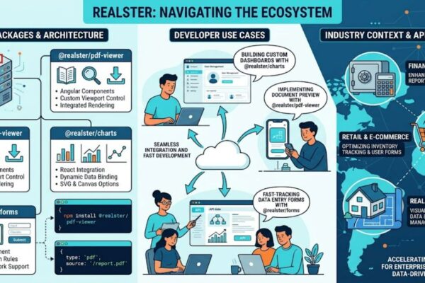 Realster: Understanding the NPM Packages, Developer Use Cases, and Industry Context