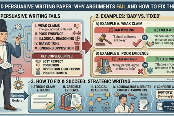 Bad Persuasive Writing Paper: Why Arguments Fail and How to Fix Them